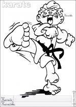 coloriage-karate-1